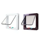 Откидная дверь для собак, кошек, домашних питомцев, пластиковая дверь для кошек, собак, ворота для маленьких животных, щенков, туннель для котят, Защитная откидная дверь, вход в дом