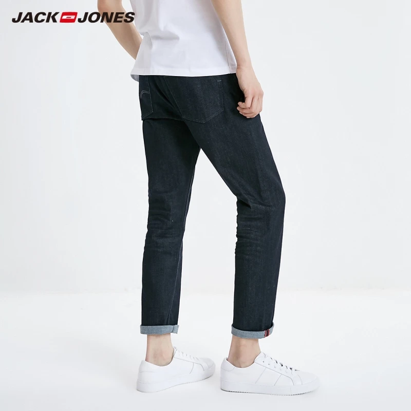 Мужские Классические облегающие джинсы JackJones 219132576 | Мужская одежда
