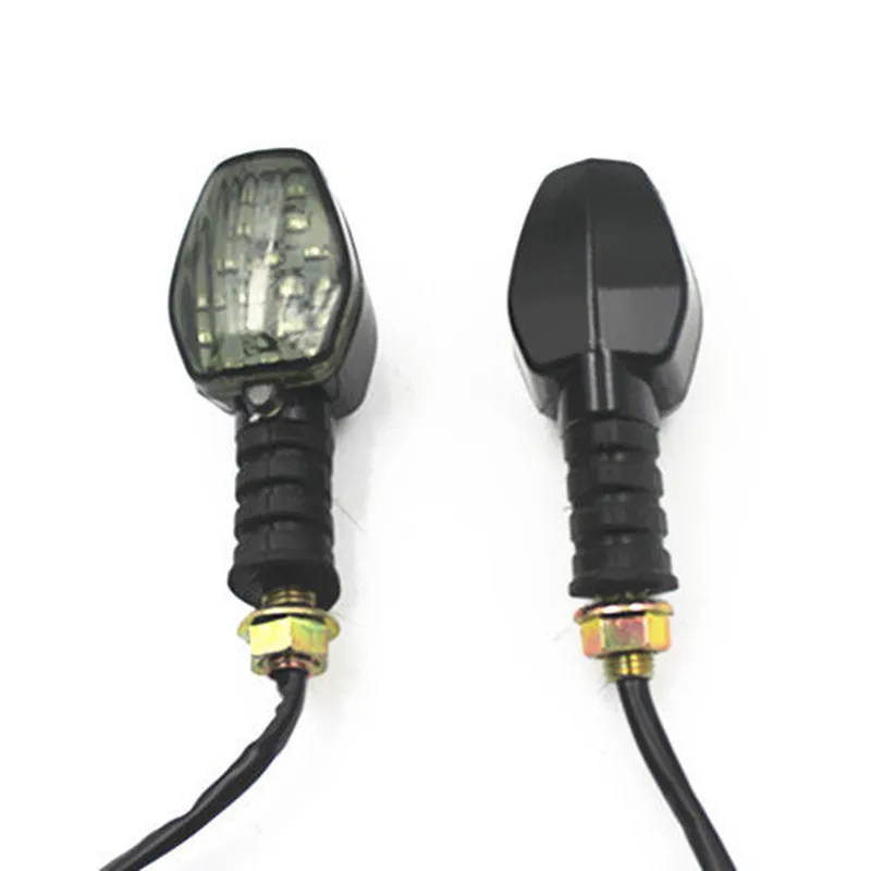 Светодиодный указатель поворота для мотоцикла желтый свет Honda Yamaha Suzuki Kawasaki Cruiser