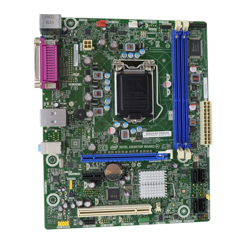 Оригинальная материнская плата Intel DH61WW LGA 1155 DDR3 H61 USB 2 0 PCIe Core i3 i5 i7 CPU для