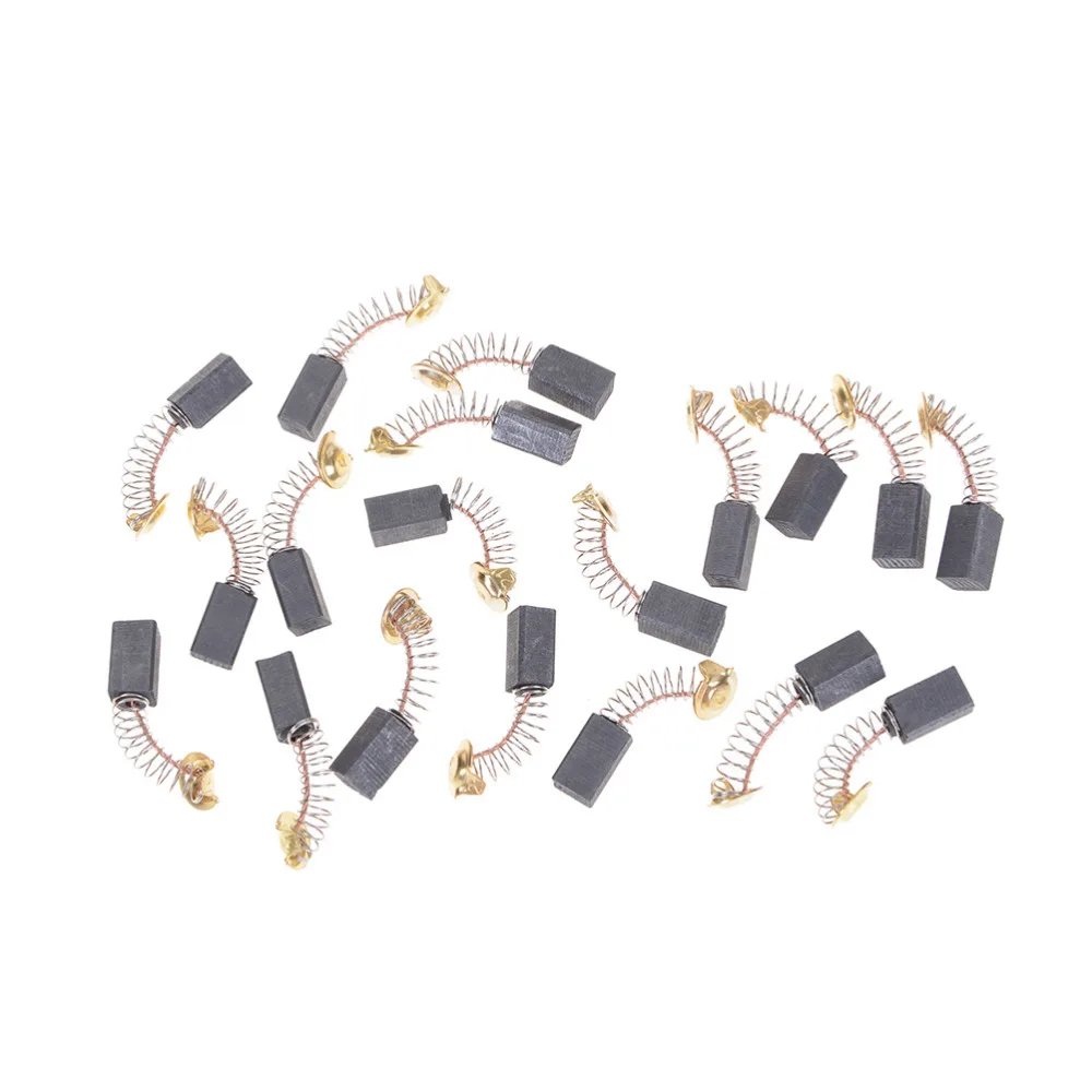20pcs 6.5x7.5x13.5mm Generic Electric Motor Carbon Brushes Repairing Part | Инструменты