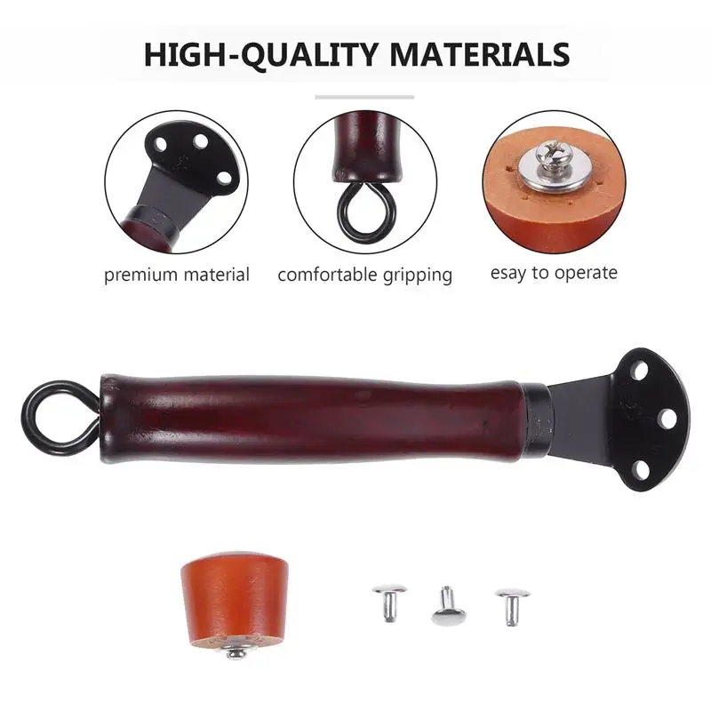 

1 Set Practical Ergonomic Wooden Durable Pan Lid Handles Pot Handles Pot Lid Knobs