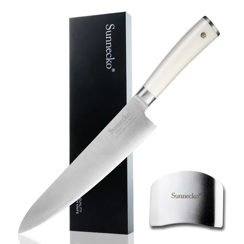 Кухонный нож шеф повара SUNNECKO острые инструменты для резки мяса из АБС пластика