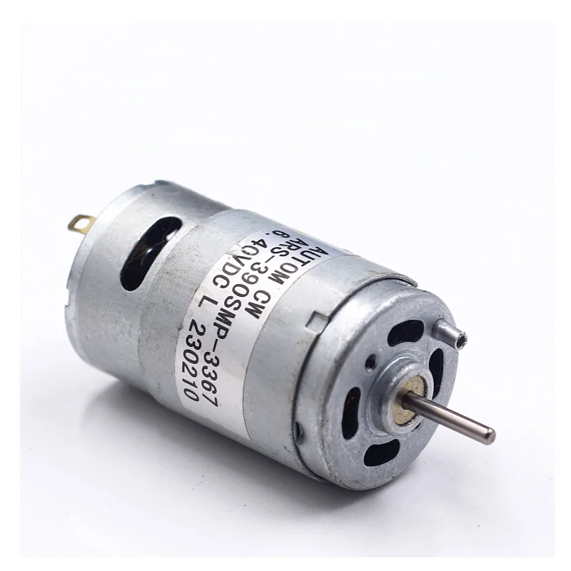 390 DC микро мотор Игрушечная модель маленький мотор 6,4 V 6700 об/мин Электроинструмент DIY производство