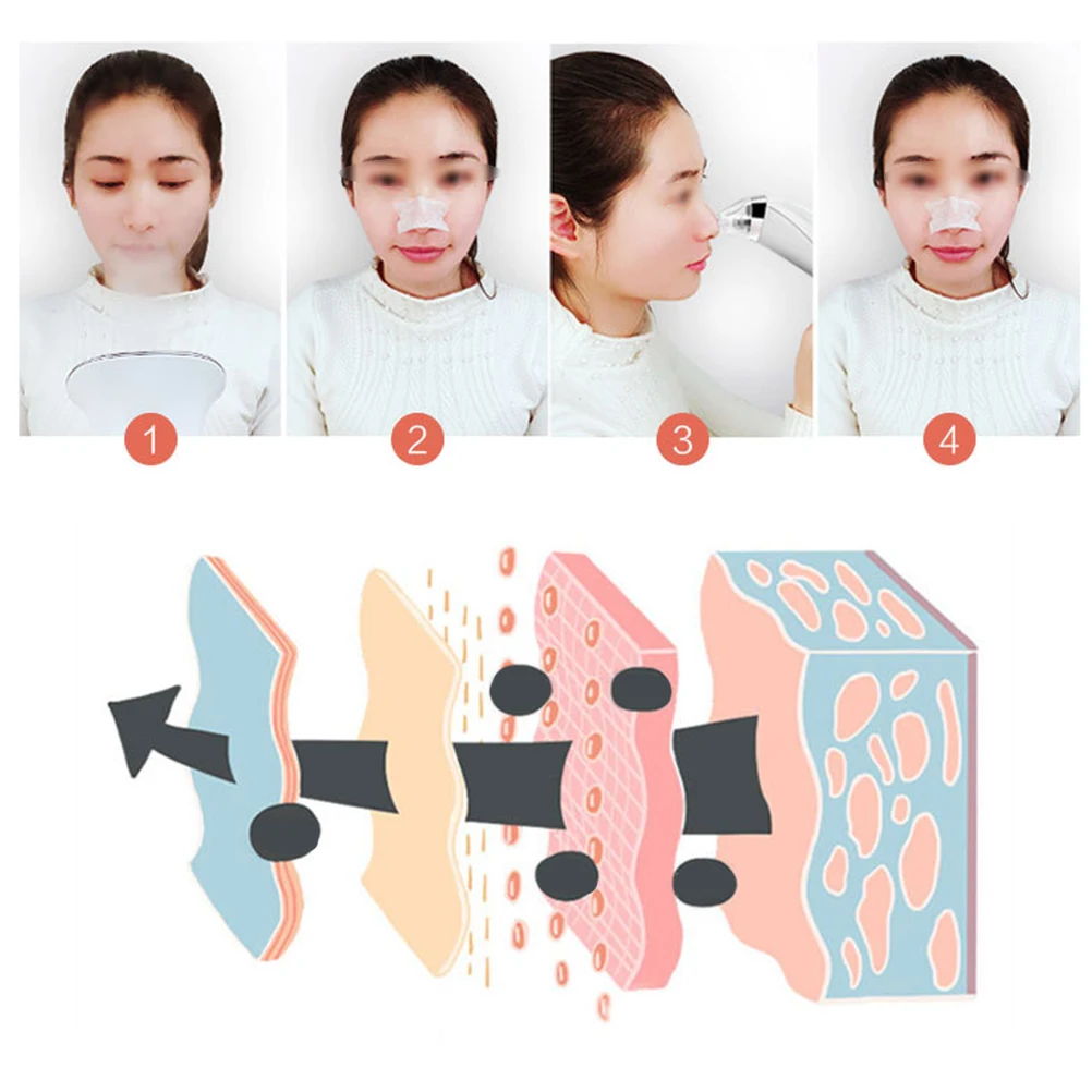 Шпатель на присоске в черный горошек устройство для акне выдавливание прыщей