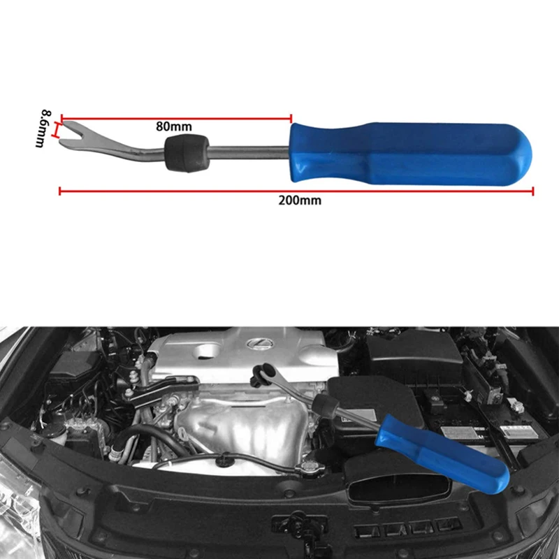 

Spot Auto Fastener Clip Car Retainer Clips Push Type Door Trim Panel Bumper Rivet Retainer Push Engine Cover Clips Kit M8617