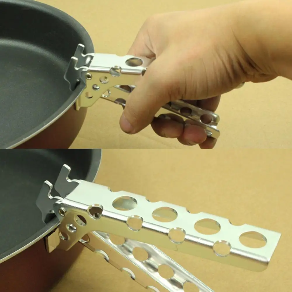 1 набор кастрюль сковородки посуда для кемпинга готовки пикника антипригарная с