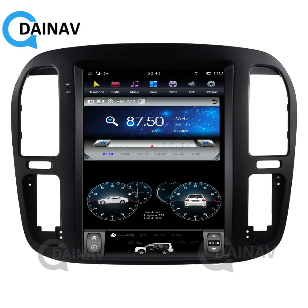 

Vertical screen Car GPS Navigation Autoradio stereo For Toyota Land Cruiser 1999 2000 2001 2002 Radio Multimedia Stereo Player