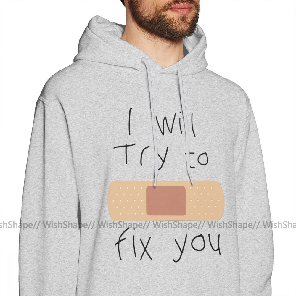 Толстовка Coldplay I Will Trip To Fix You, худи фиолетового цвета, длинный пуловер, худи для мужчин, крутые, свободные, большие, хлопковые, зимние толстовки