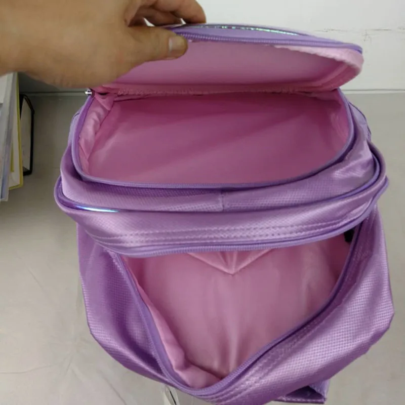 Disney Sofia 3D cartoon school bags for girl plush water proof super light large capaci backpack lovely knapsack Mochila escolar