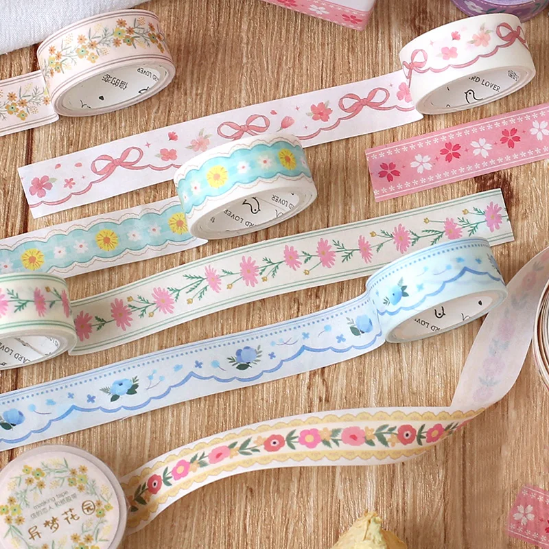 

8PCS/LOT words of ribbon weaving series album diary stickers DIY paper decoration tape masking tape washi tape