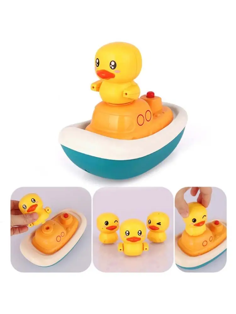 

Детский Электрический милый водяной спрей утка детская игрушка для ванны Дети Купание Душ фонтан утка подарок для младенцев