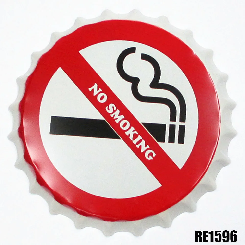 

No Camera Warning Poster Vintage Tin Sign Poster Home Wall Decor Retro Metal Warning Signs Don't Touch No Littering No Smoking