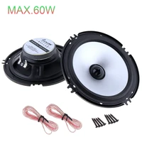 2pcs 6 5 inch car speaker 60w 88db automobile car coaxial hifi speakers vehicle audio music full range frequency loudspeakers