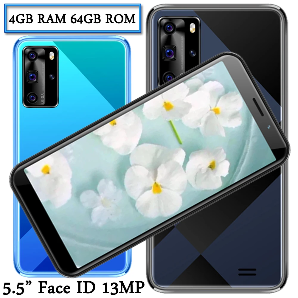 Переднее/заднее Камера 7Pro разблокирована 5 дюймов 4G Оперативная память 64G