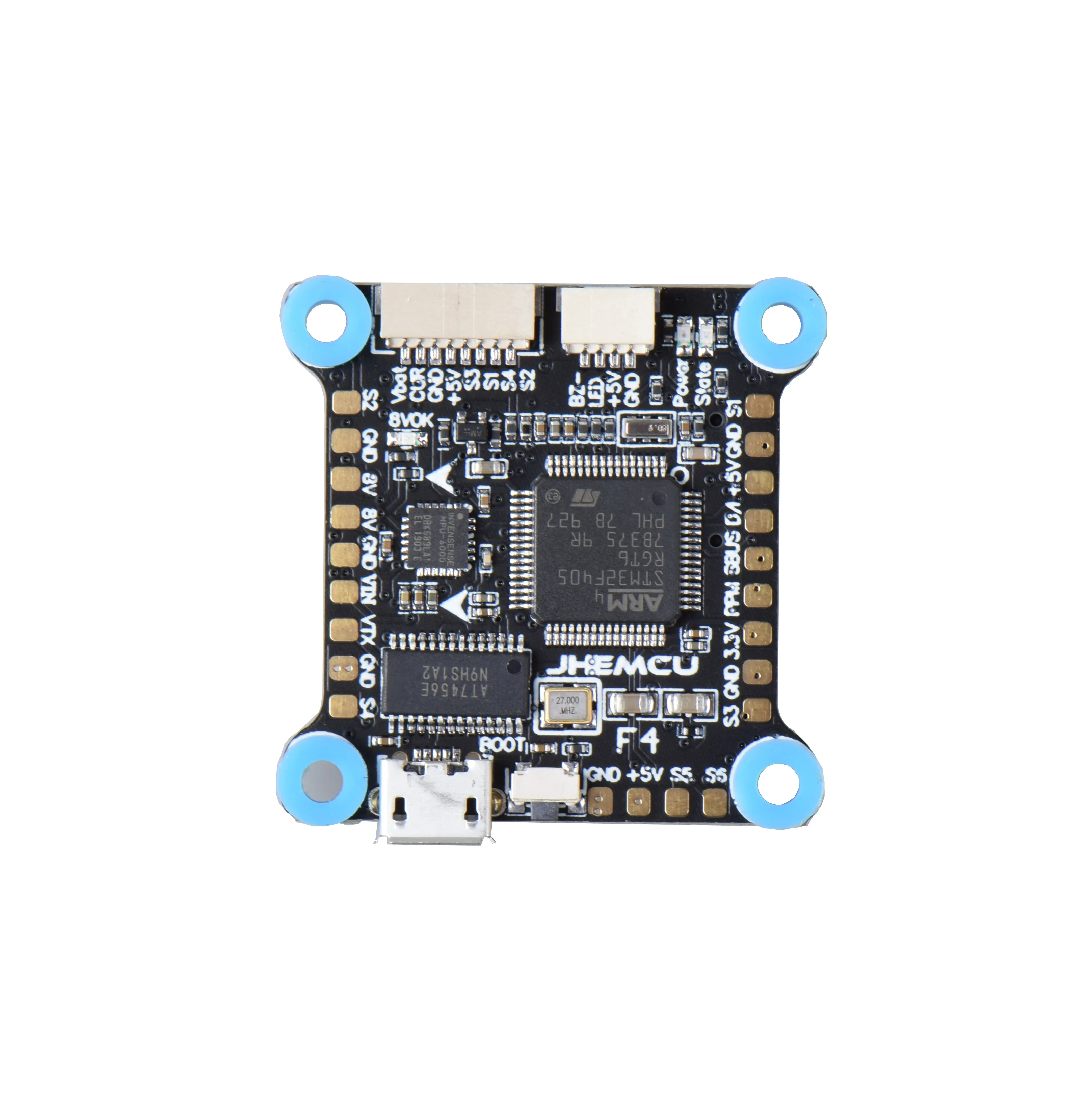 JHEMCU F4 Betaflight плата контроллера полета FPV 5В 8В 3A OSD Dual BEC для гоночного