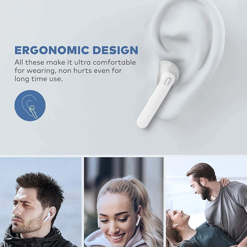 Фото Топ Bluetooth 5 0 беспроводные гарнитуры наушники 3D стерео Ups Автоматическое Топ Bluetooth 5 0 беспроводные гарнитуры наушники 3D стерео Ups Автоматическое