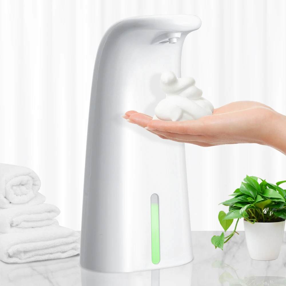 

Bathroom Automatic Soap Dispenser Infrared Induction Sensor Hand Washer Kitchen Hand Sanitizer Touchless Foam Dispenser