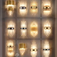 chrome silver gold crystal designer led lamp led light wall lamp wall light wall sconce for bedroom