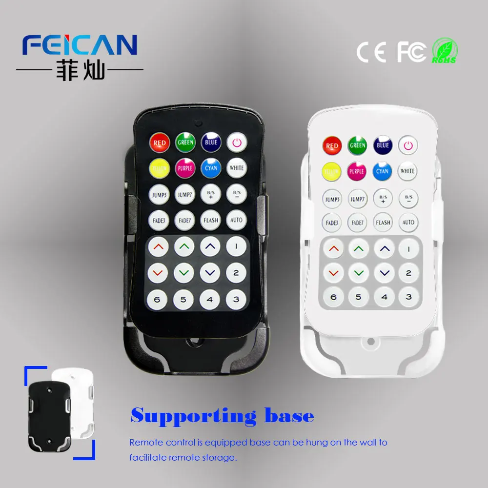 Беспроводной пульт дистанционного управления RGB 576W 12 24V 8A светодиодный