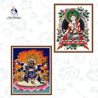 joy sunday chinese style stamped cross stitch kits 11ct 14ct counted printed on canvas embroidery handmade needlework gifts sets