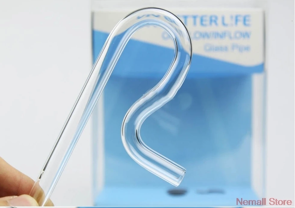 VIV качество ada power Мини стеклянный поток потока для аквариума фильтр трубы и