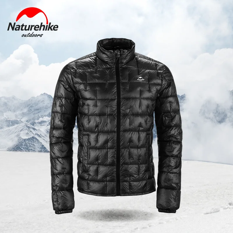 Новинка зимняя супер светильник теплая пуховая куртка Naturehike 1000FP мужская женская