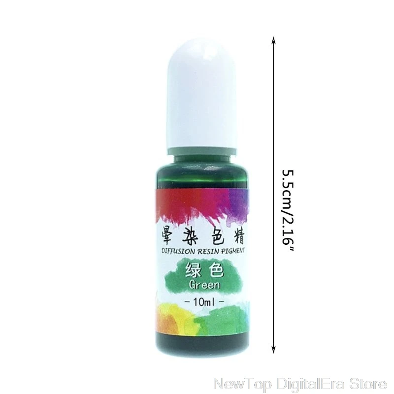 

24 Colours Epoxy Pigment Liquid Colorant Dye Ink Diffusion Resin Jewelry Makin Jy13 20 Dropship
