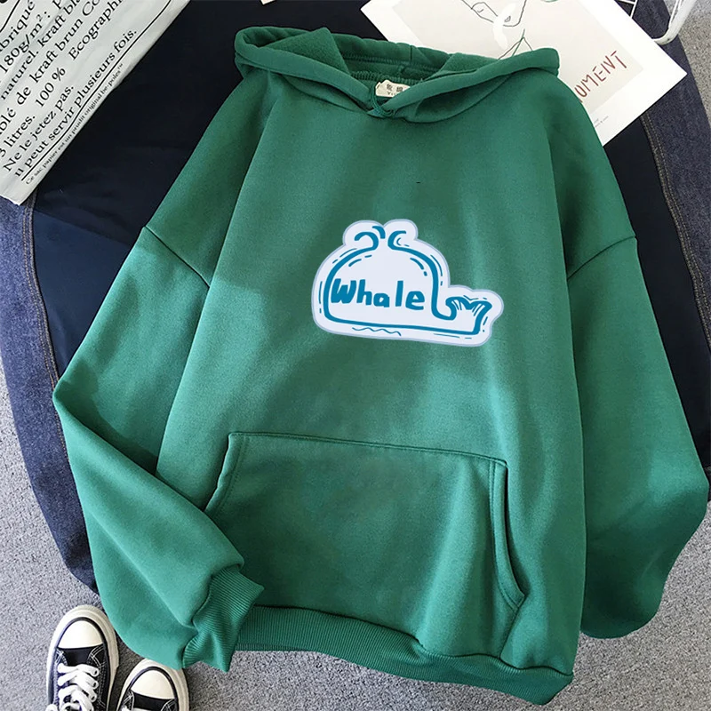 

Cartoon Animal Alphabet Print Hoodies Women Harajuku Sweet Hoodied Women Ulzzang Cute Korean Autumn Winter Kawaii Sweatshirt New