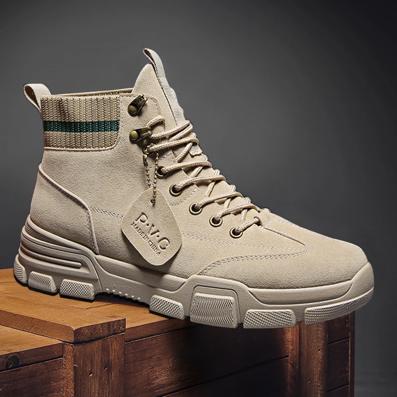 

Autumn and winter fashion hot sale men's boots boots tooling boots motorcycle boots retro men's shoes trend shoes
