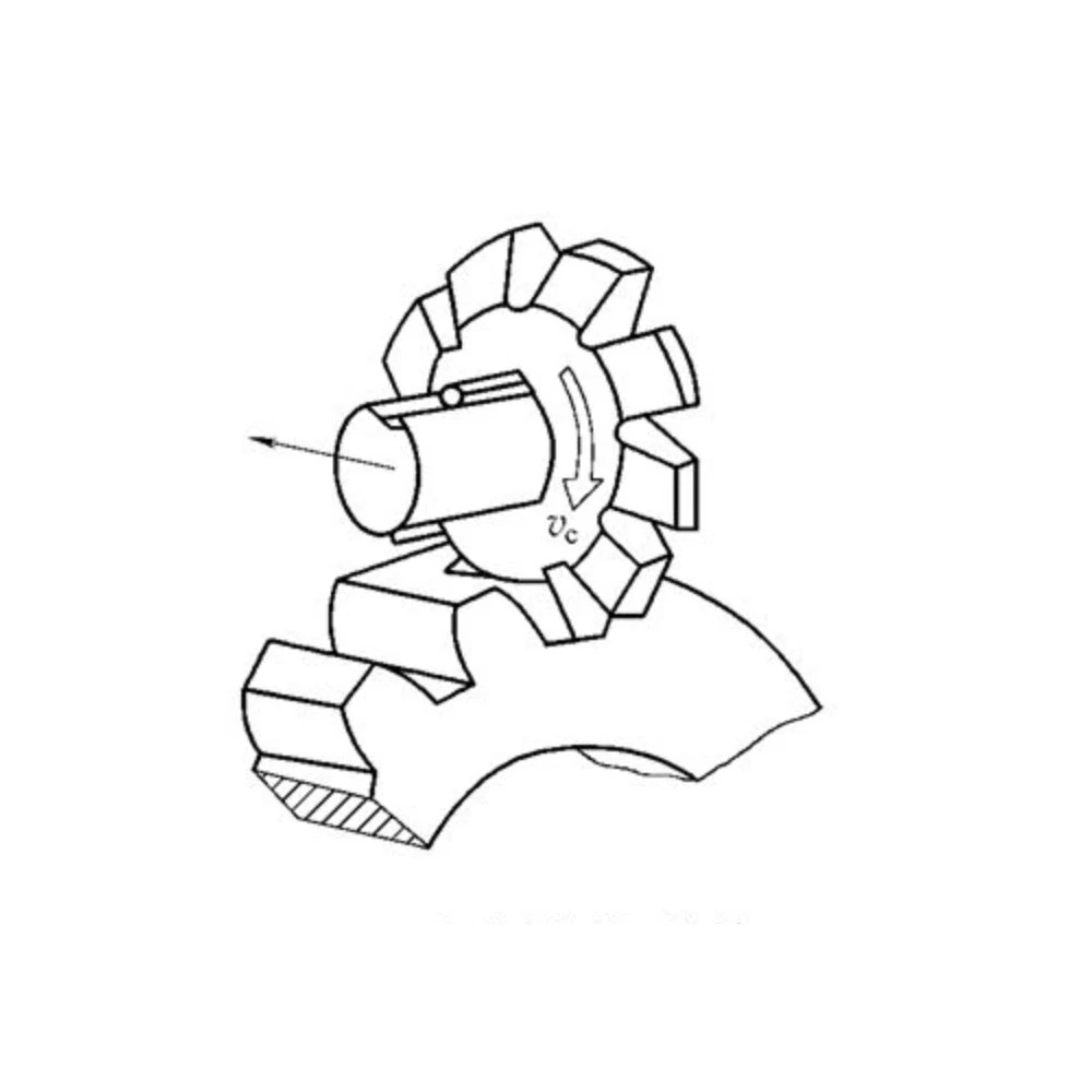 M6 Modulus PA20 NO.1-NO.8 100 мм * 32 отверстие HSS конические шестерни фрезы обработки