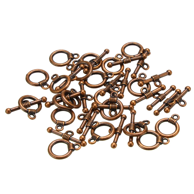 20 шт./компл. браслет замочек и принтом в виде сердечек застежка молния цвета: