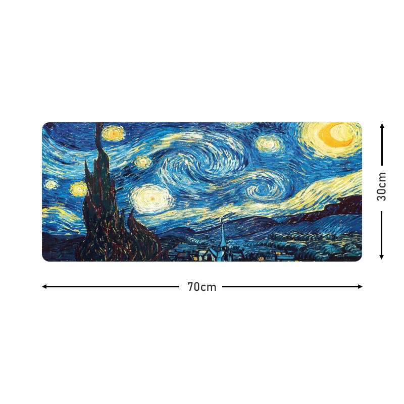 Маленький/большой коврик для мыши игрового плеера настольный ноутбук аксессуары