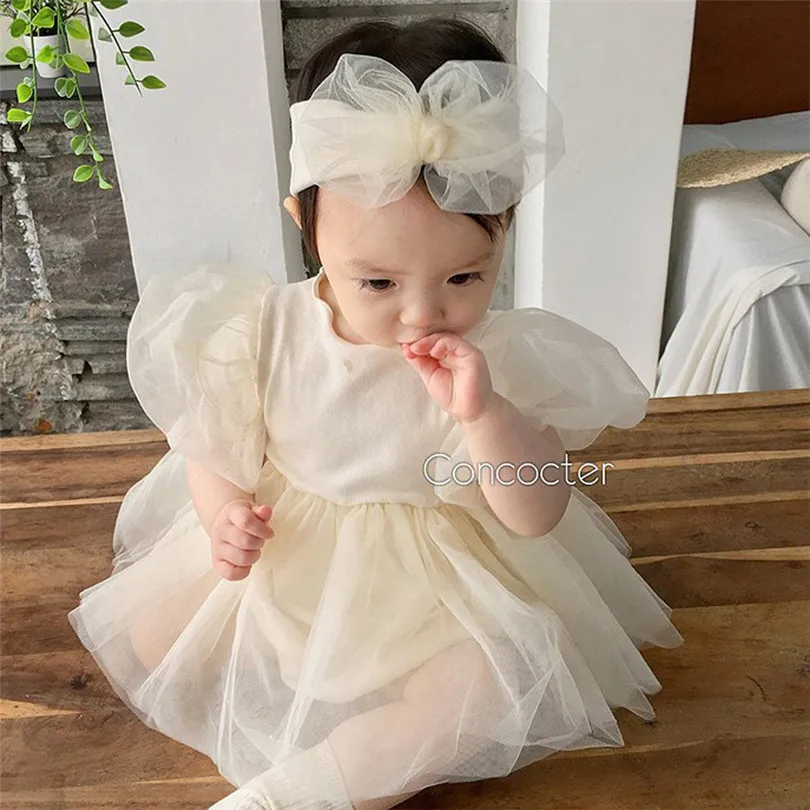 Baby Girls Dress Newborn Princess For Girl 1st Birthday Party Wedding Infant Clothes Baptism | Мать и ребенок