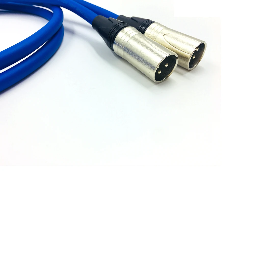 Hifi аудио XLR штекер RCA Мужской кабель двойной 3 Pin | Электроника