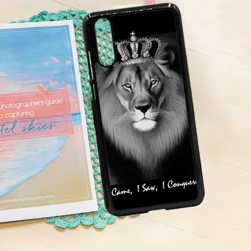 

The Lion King Animal luxury design Phone Case shell PC for iPhone 11 12 pro XS MAX 8 7 6 6S Plus X 5S SE 2020 XR