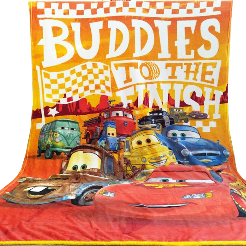 Одеяло disney Lightning Mc queen Cars, 150x200 см, детское, для мальчиков, детское, любимое, мультяшное, декор для спальни, Фланелевое, покрывало для кровати, s