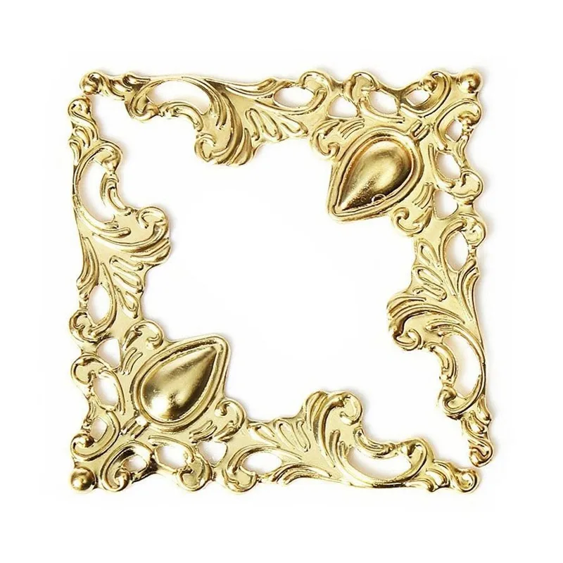 KALASO 20 шт. Серебряный Бронзовый Золотой Античный деревянный чехол для шкатулки