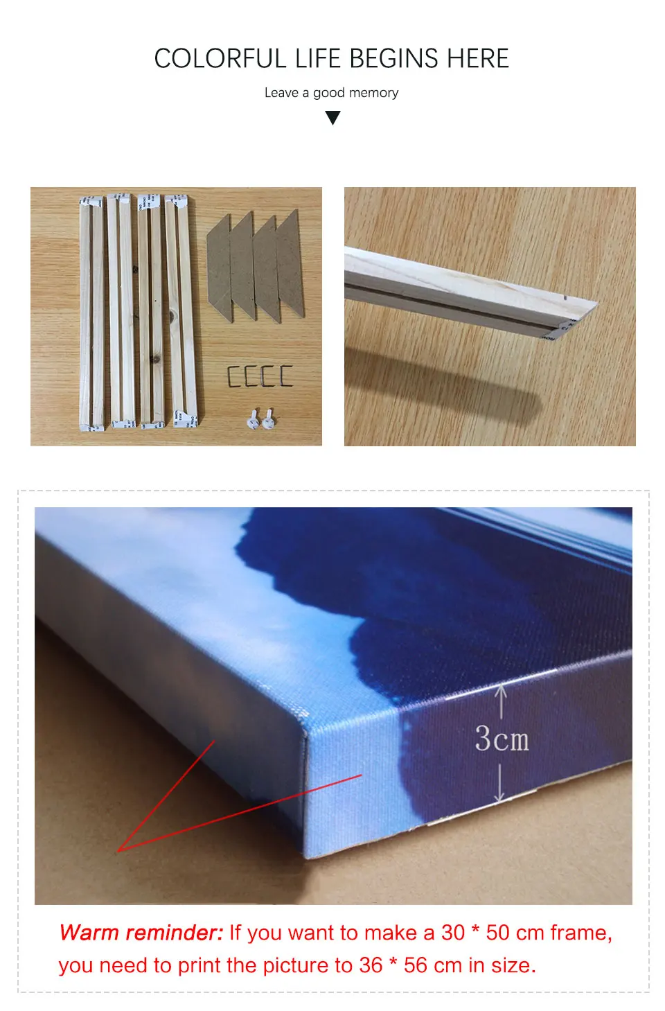 Домашние фоторамки настенная фоторамка деревянный Плакат рамка DIY деревянная Картина на холсте рамка для живописи маслом стены искусства кадра фото фоторамка