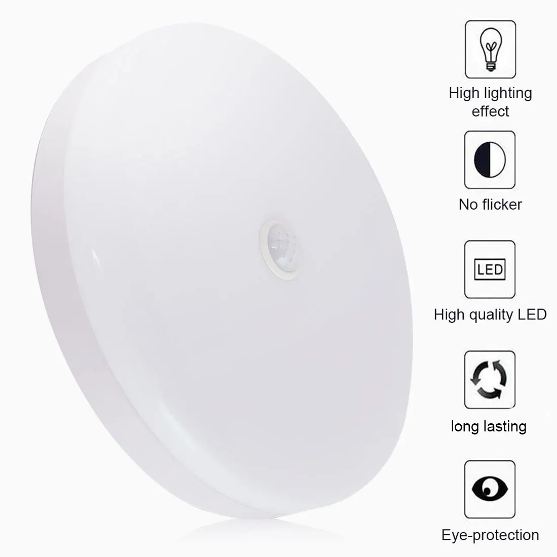 

Motion/IR/Sound Sensor LED Ceiling Lights PIR Smart Home Lighting AC165-265V12W 18W Ceiling Lamp For Hallways Corridor or Stairs