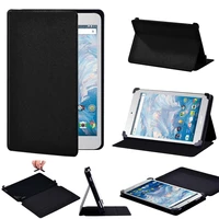 tablet case for acer iconia one 7 b1 730 750 760 770 780 790 leather smart stand pure black cover case for 7 inch