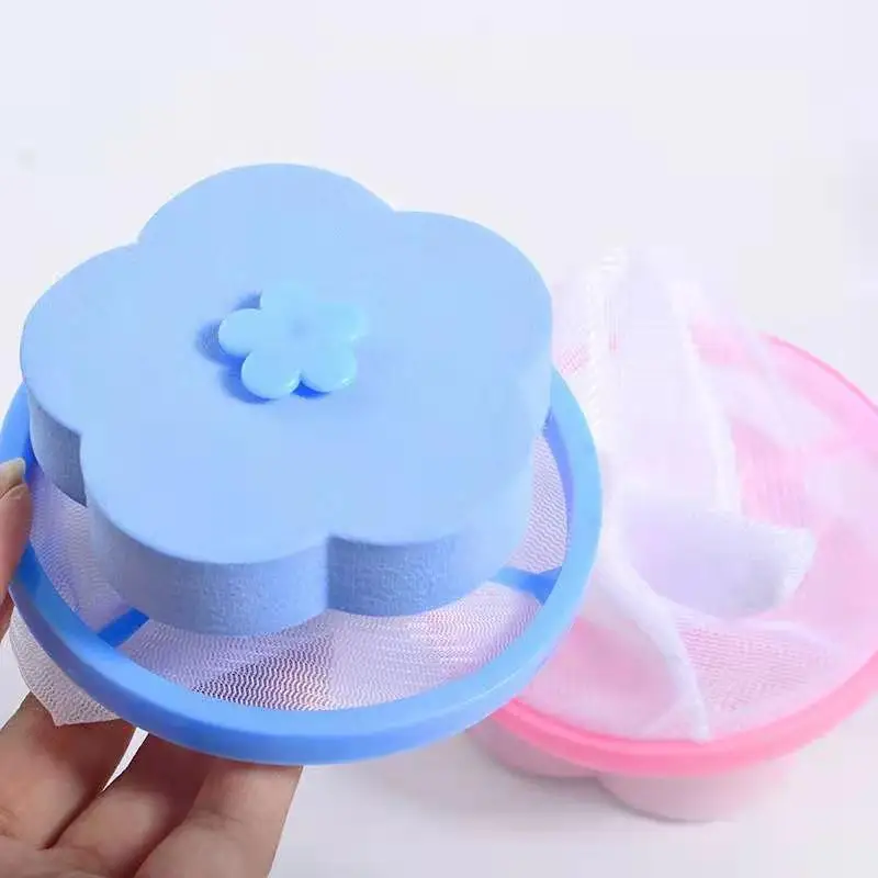 

Hair Removal Device Washing Machine Cleaner Cleaning Ball Net Pouch Laundry Lint Mesh Filter Washing Machine Accessories