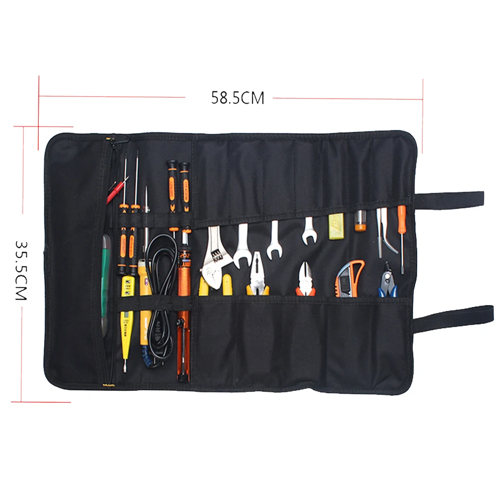 

For BMW F850GS F900XR C400X Universal Motorcycle Tool Bag Multifunctional Oxford Bag Tool Bag Roll Bag Large Capacity Tote Bag