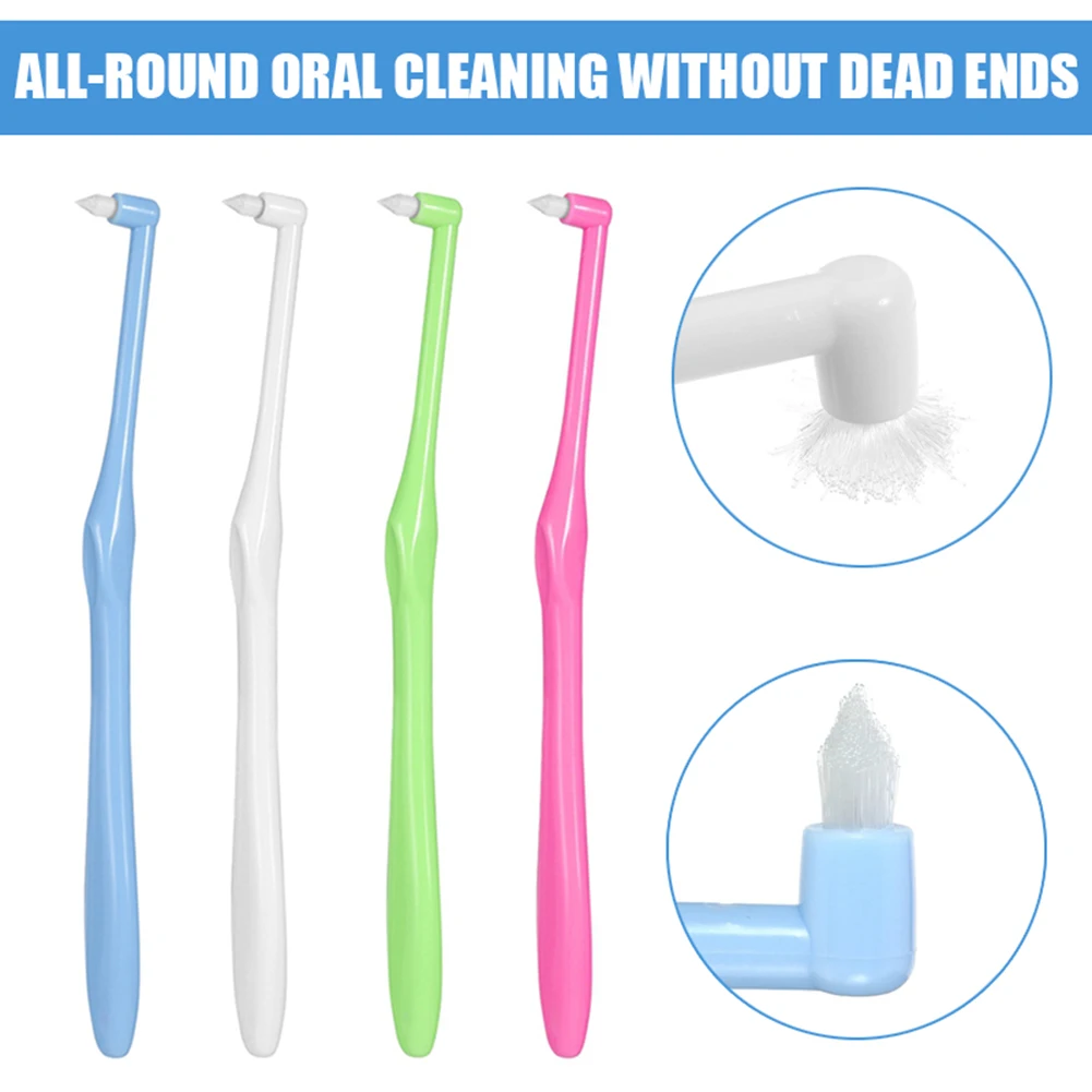 

Orthodontic Interdental Toothbrush Teeth Cleaning Tooth-floss Soft Brush for People with Brace Gap Cleaning Tools