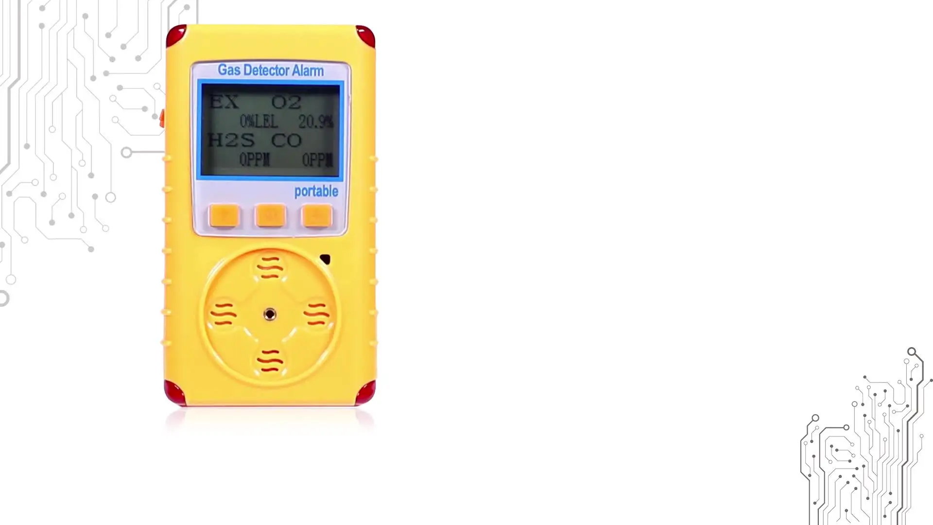 handheld multi gas alarm carbon hydrogen analyzer portable for ch4 co2 and h2s | Инструменты