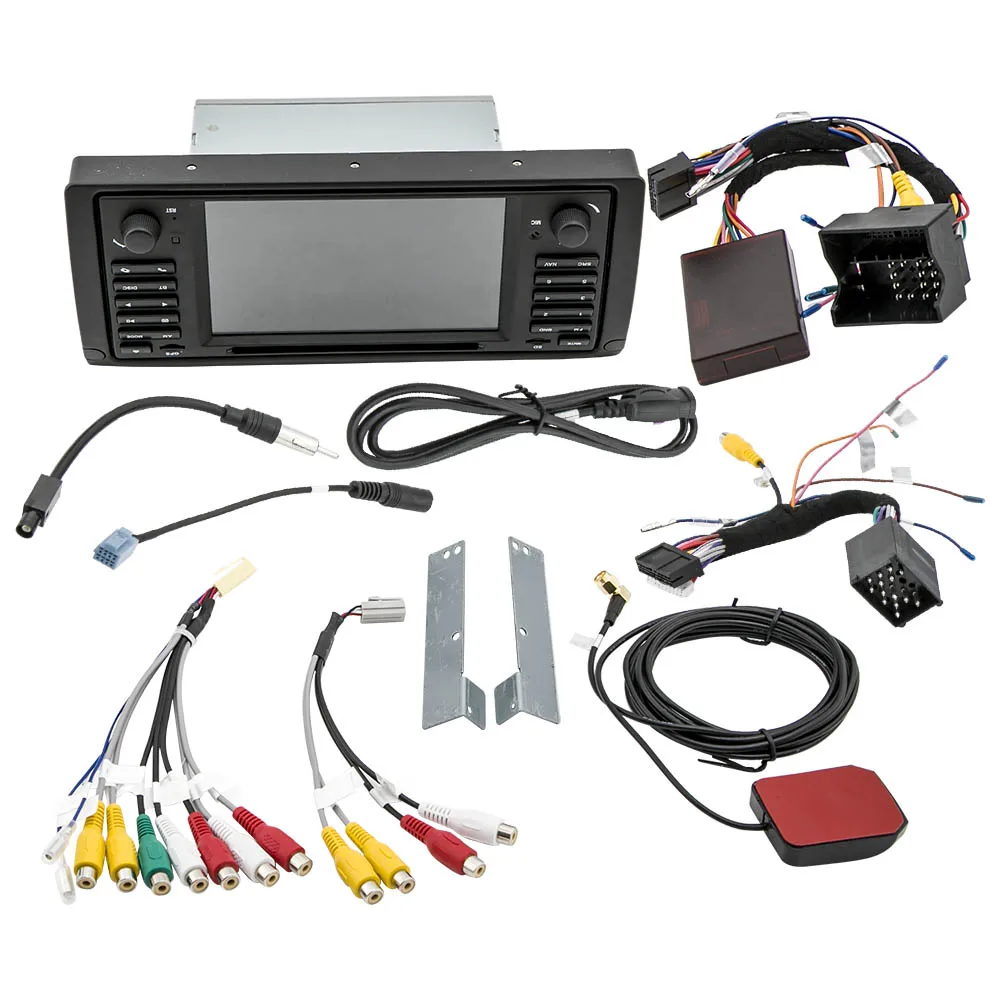 Новый автомобильный стерео радио спутниковый навигатор SWC DAB MP3 DVD плеер для BMW 5er