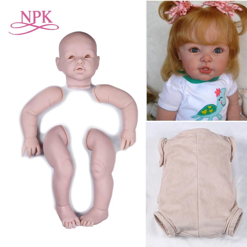 Фото NPK 29-дюймовый комплект куклы Реборн очень большой размер мягкая виниловая