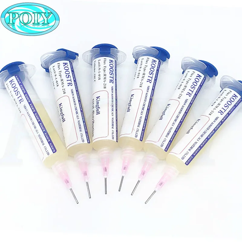 RMA-218 10CC флюс паяльной пасты для пайки сварки Reapir Rework10pcs/Лот + 10 шт. иголок |