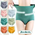 Трусы женские с высокой талией, хлопок, цвет в ассортименте, M L XL XXL, 1 шт