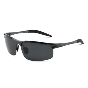 Мужские солнцезащитные очки JULI, поляризационные очки в спортивном стиле, для мужчин, для вождения, гольфа, небьющиеся, алюминий, магниевая металлическая оправа